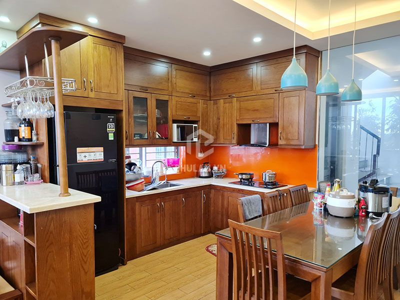 Chuyển lên biệt thự bán 48,9m2 nhà 5 tầng view mặt đường 22m đang làm tại Trâu Quỳ, Gia Lâm