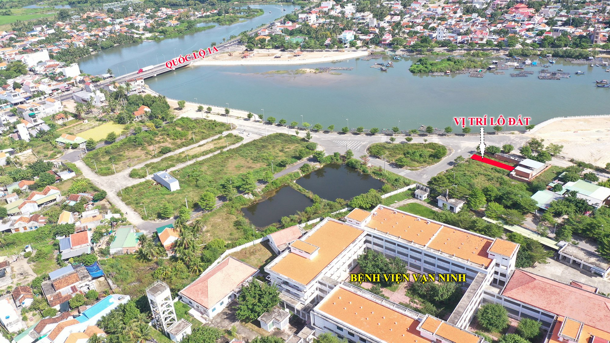 Tái định cư Tân Đức Đông - Vạn Ninh đối diện công viên, sát sông