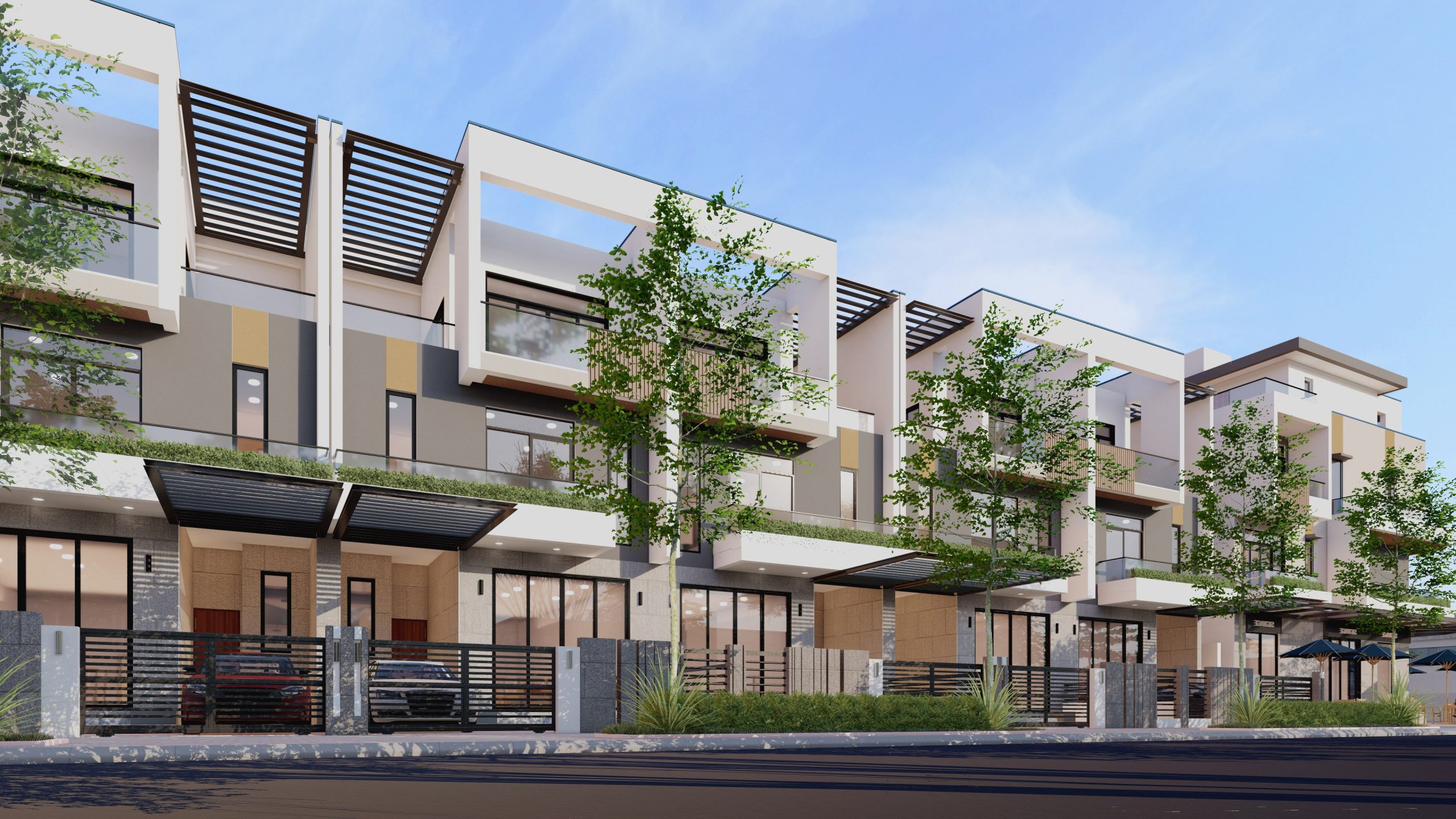 SHOPHOUSE ĐƯỜNG HOÀNG QUỐC VIỆT VỊ TRÍ SIÊU ĐẸP - DỰ ÁN BGI