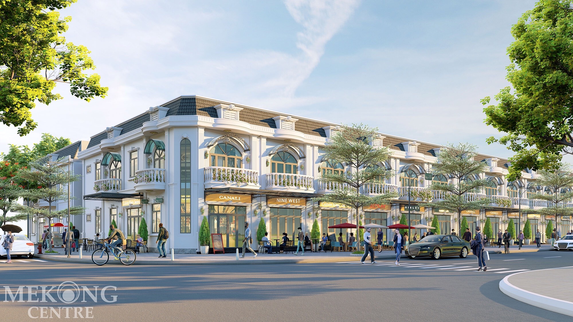 Nhà Shophouse Hiện Đại - Khu Đô Thị Mekong Centre - Thành phố Sóc Trăng