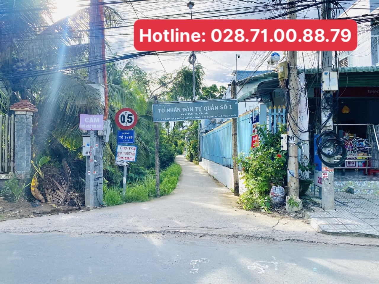 Cần bán 2 nền đất tại xã Mỹ Phong Tp. Mỹ Tho – MS: 5207