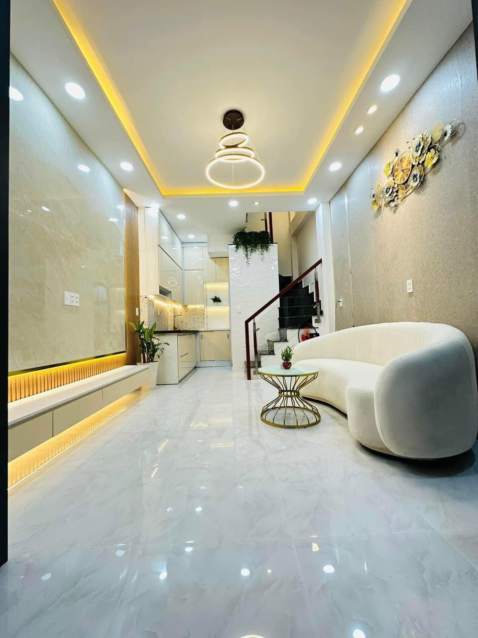 Nhà phố 1 trệt, 1 lầu giá gốc 490 triệu/ căn