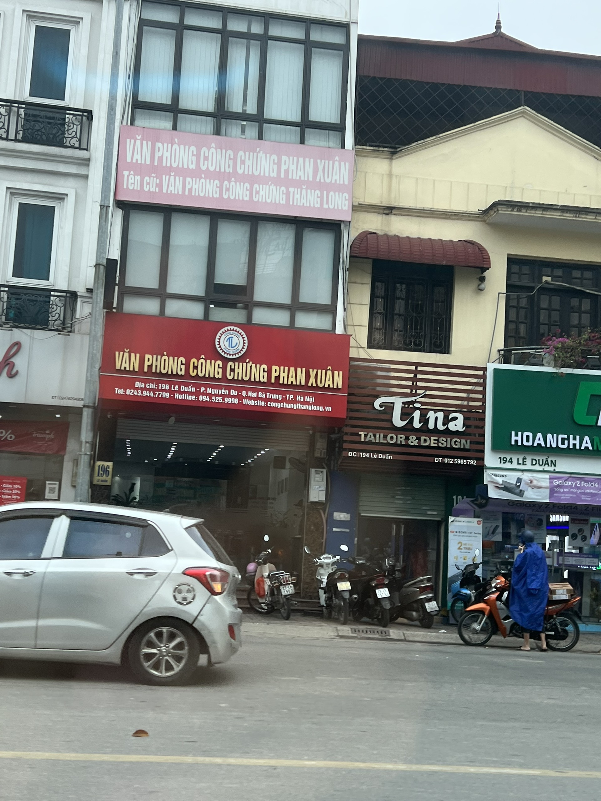 Cho thuê nhà mặt phố THÁI HÀ 135m2