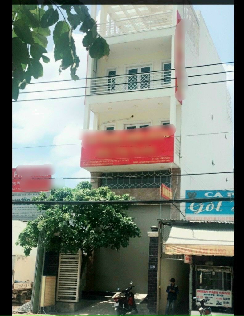 Bán nhà mặt tiền Huỳnh Tấn Phát, Phú Mỹ, Quận 7 (23,5 tỷ)