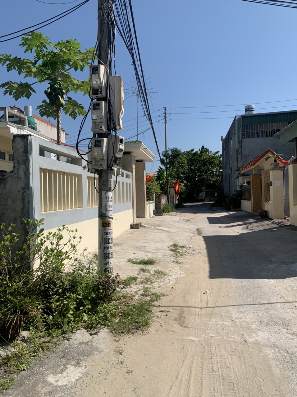 Mặt đường TRẦN BÁ LƯƠNG Dương Kinh , Hải Phòng 87m2 gia 1,x