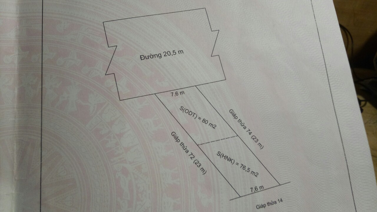 Bán đất bản Pom Loi, phương Nam Thanh, ĐBP