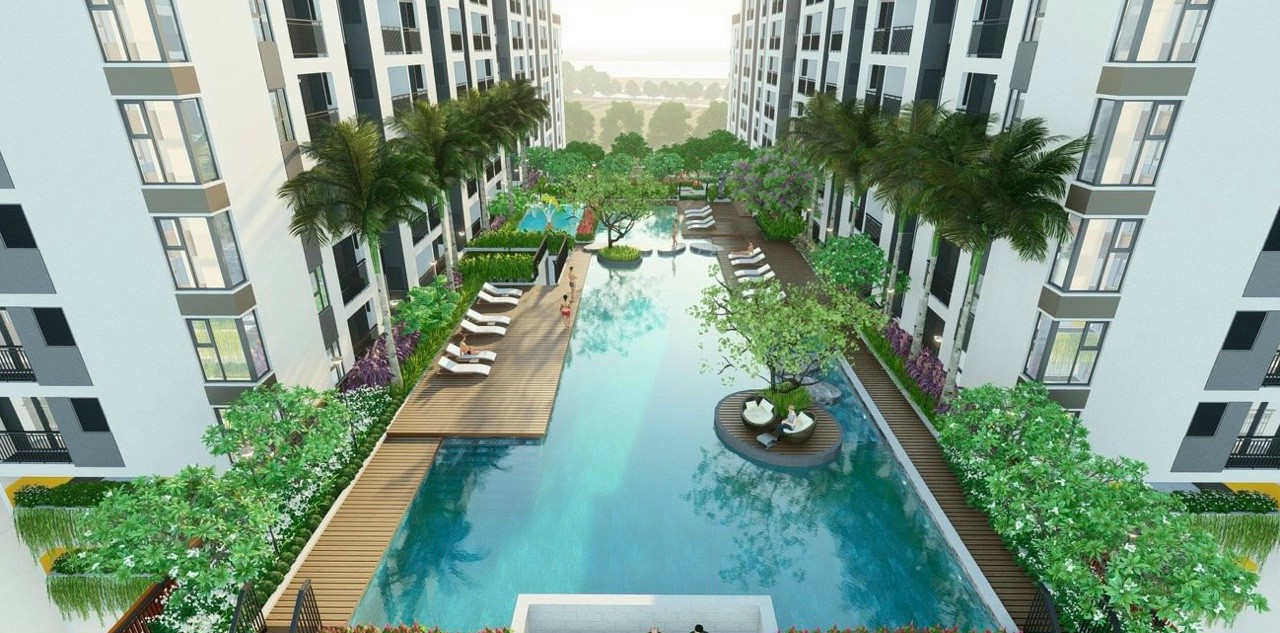 Căn hộ thủ thiêm green house quận 2 gần cầu phú mỹ quận 7 giá 950tr/căn