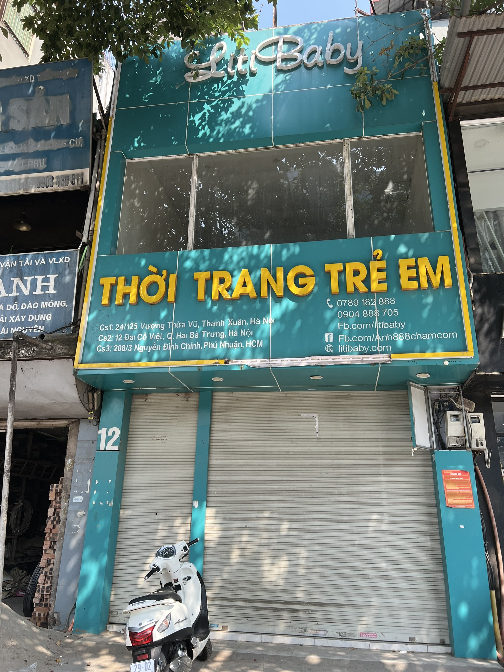 Cho thuê MBKD Lê Ngọc Hân- Hai Bà Trưng- dt:55m2, 5 tầng, dt:7.2m