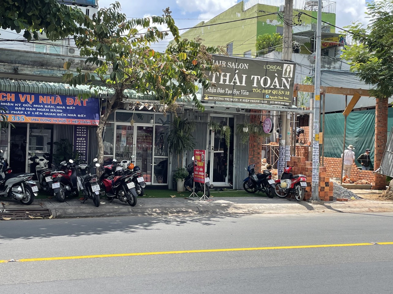 Cho thuê mặt bằng mặt tiền Dương Thị Mười Q12