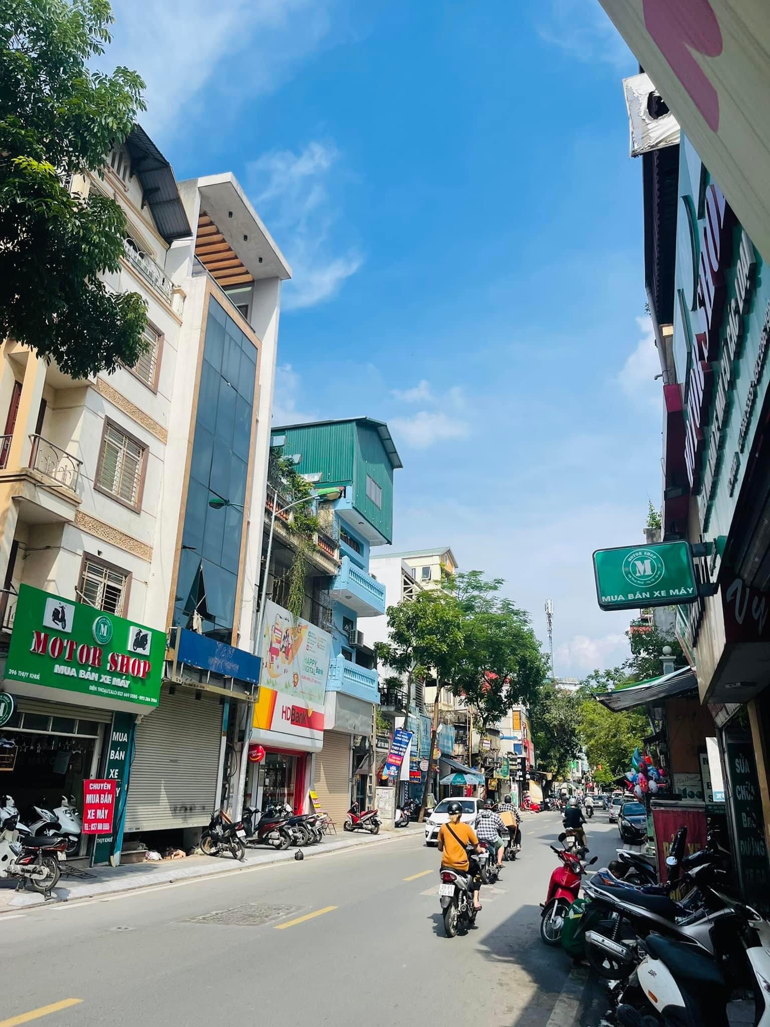 BÁN NHÀ MẶT PHỐ THỤY KHUÊ, LÔ GÓC, 52M*3 TẦNG, KINH DOANH SẦM UẤT, GIÁ 13,6 TỶ