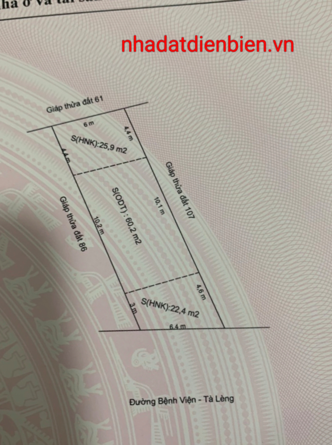 EM CẦN BÁN Ô ĐẤT TẠI BẢN HUỔI PHẠ, PHƯỜNG HIM LAM