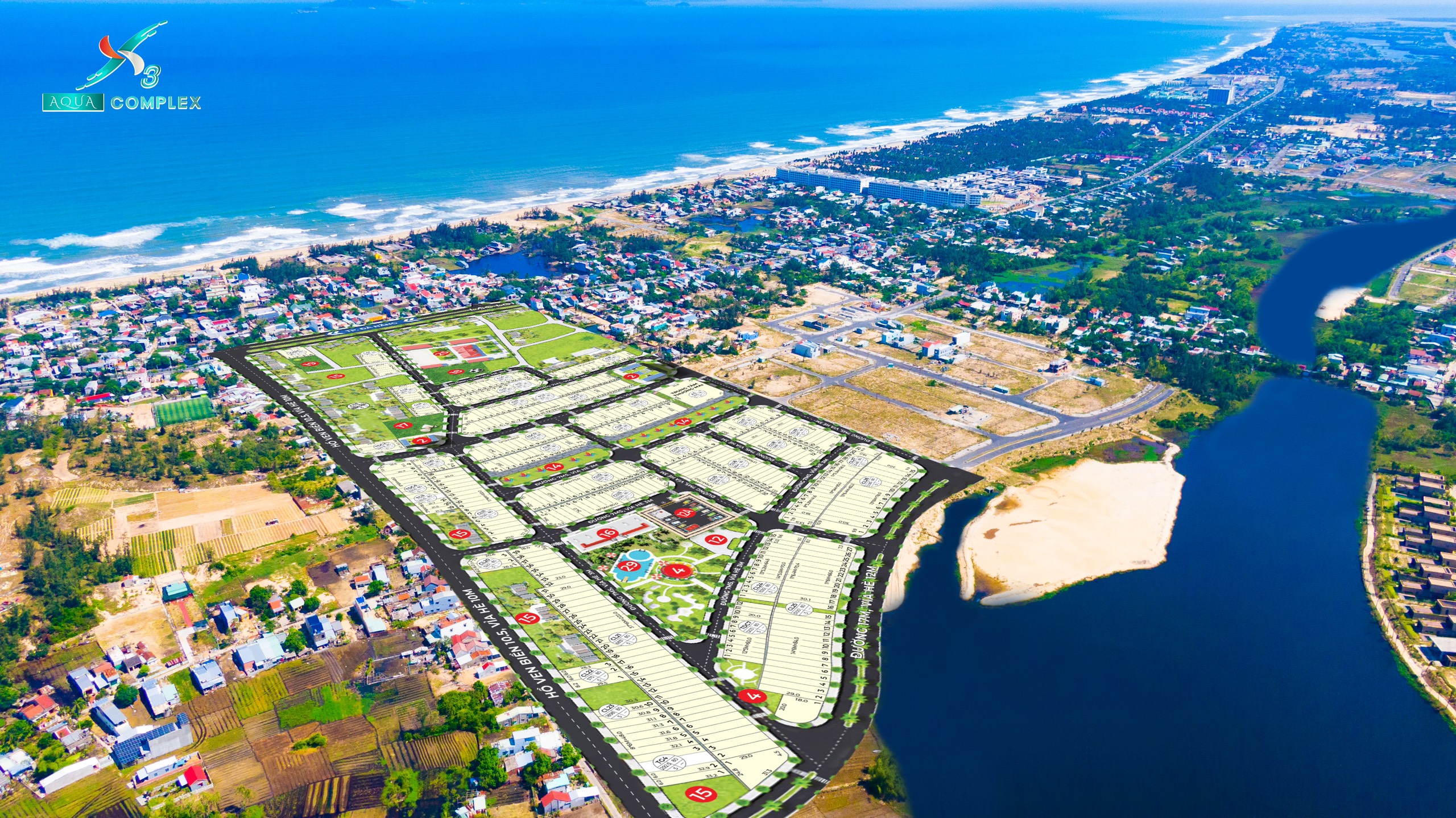 Khu đô thị X3 Aqua, view Biển Thống Nhất, cận kề Phố Hội