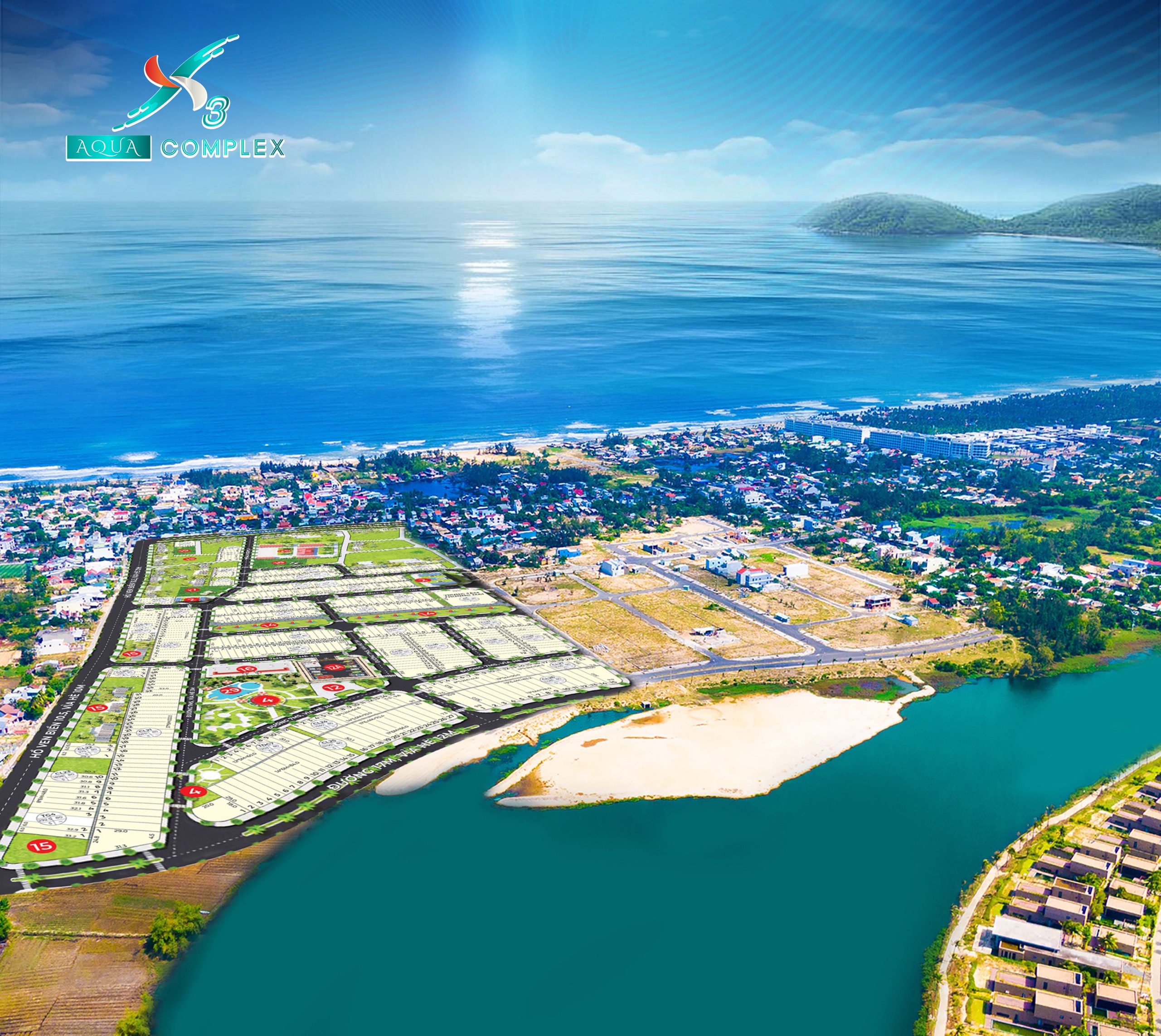 Đất nền view Biển Thống Nhất, mặt tiền Lạc Long Quân