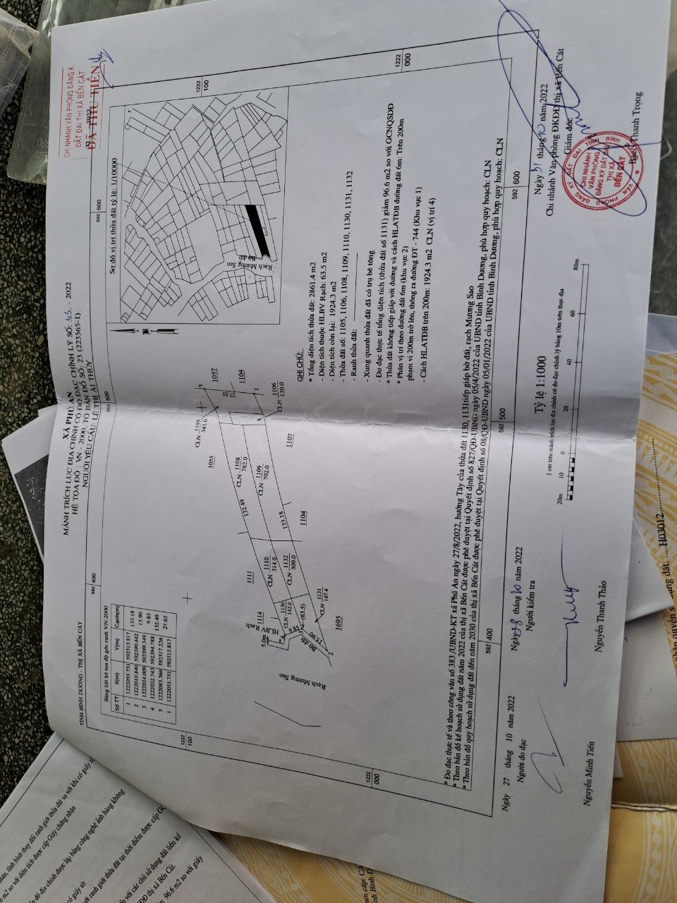 Cần Bán Lô Đất tại Phú An, Bến Cát.