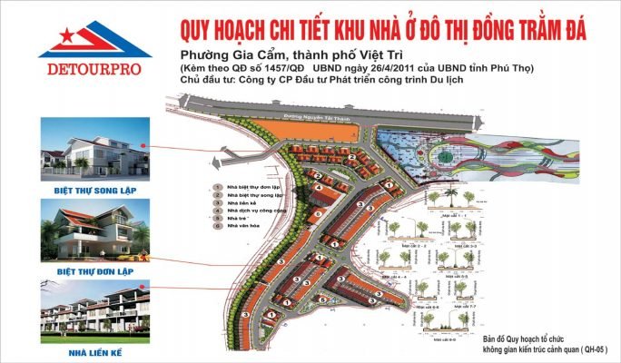 Bán đất nền Khu đô Thị Trằm Đá-Gia Cẩm-Việt Trì-Phú Thọ