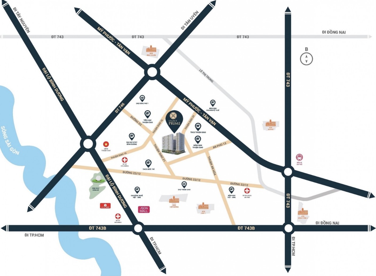 Q3/2023 nhận nhà mới thanh toán tiếp trong 60 tháng, tặng vàng liền tay với căn hộ chỉ 1 tỷ đồng tại Thuận an