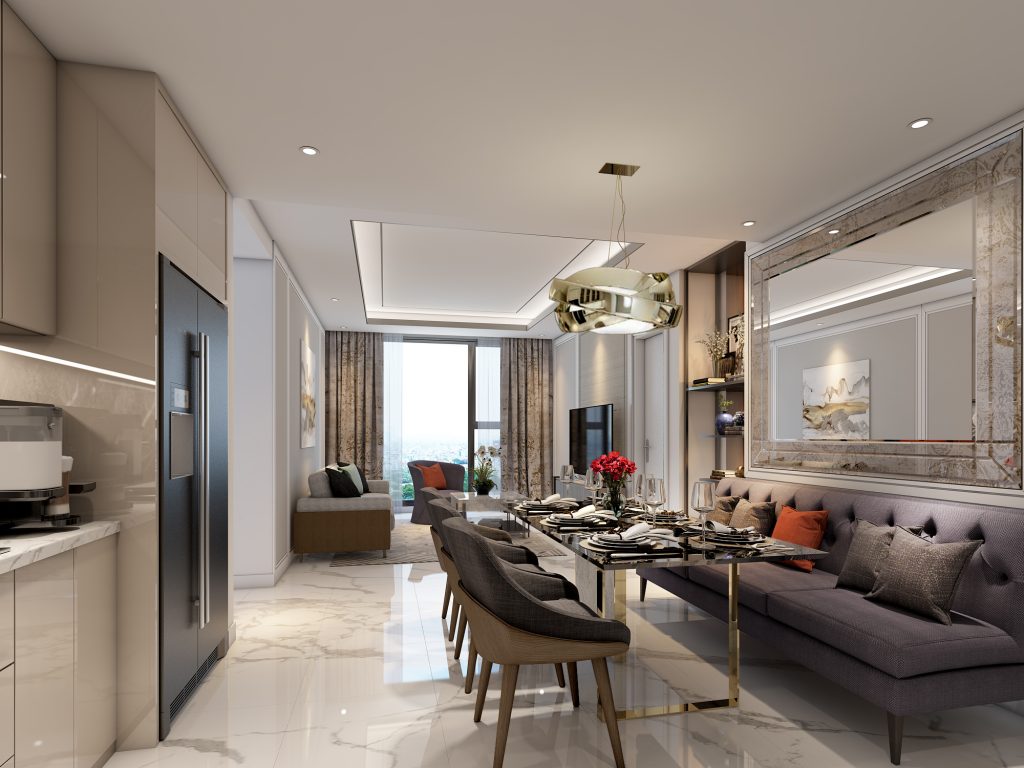 HOT Căn hộ cao cấp 2 phòng ngủ KING PALACE Nguyễn Trãi - Vị trí trung tâm, View toàn thành phố