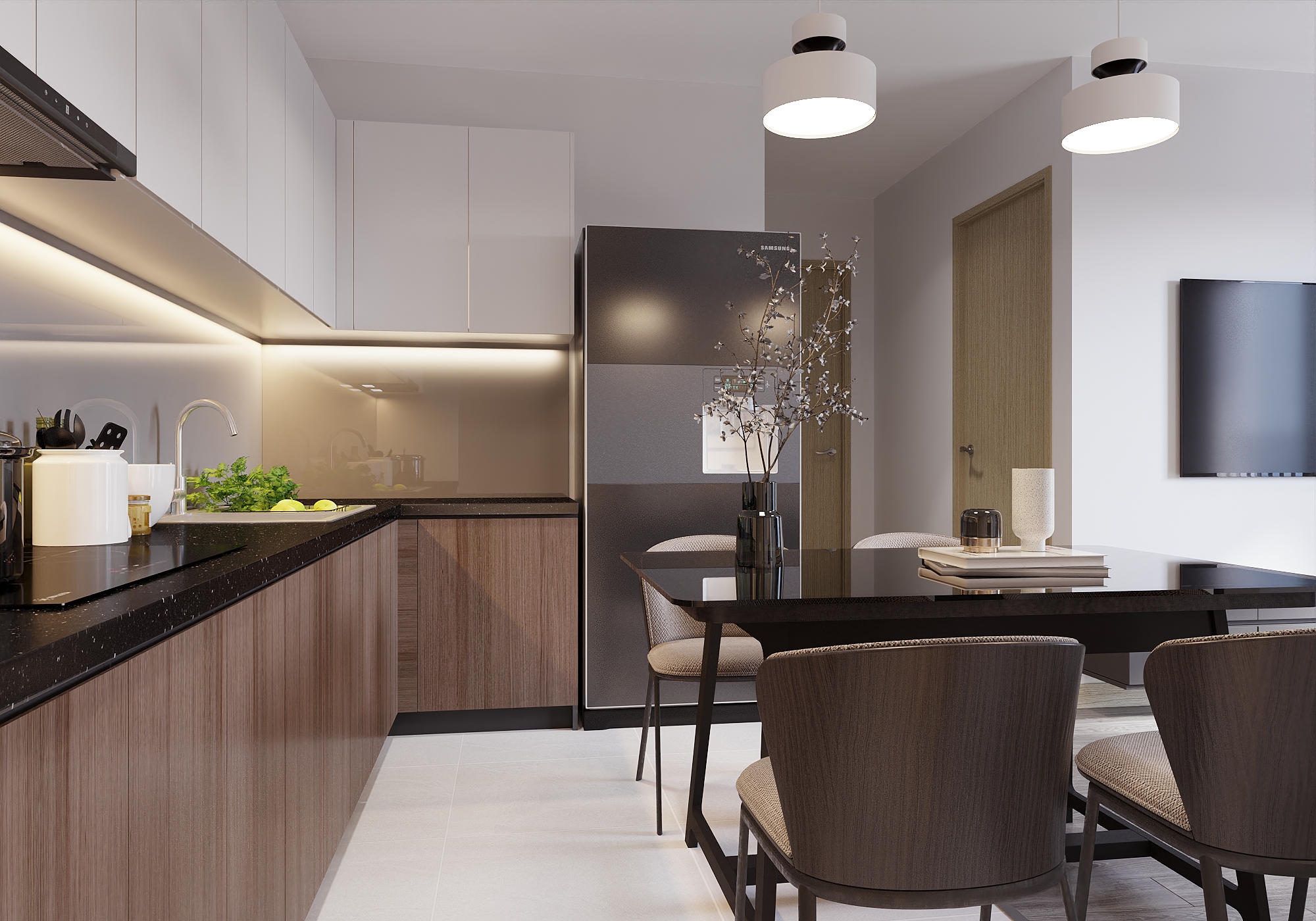 Căn hộ FPT 2PN, rộng rãi, gần bãi tắm Tân Trà