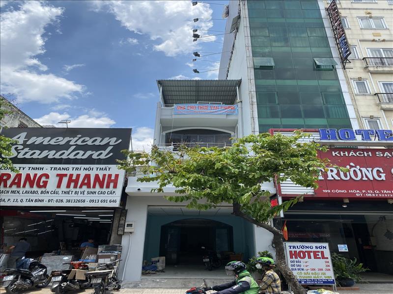 BÁN NHÀ NGUYÊN CĂN MẶT TIỀN ĐƯỜNG CỘNG HOÀ PHƯỜNG 13 QUẬN TÂN BÌNH