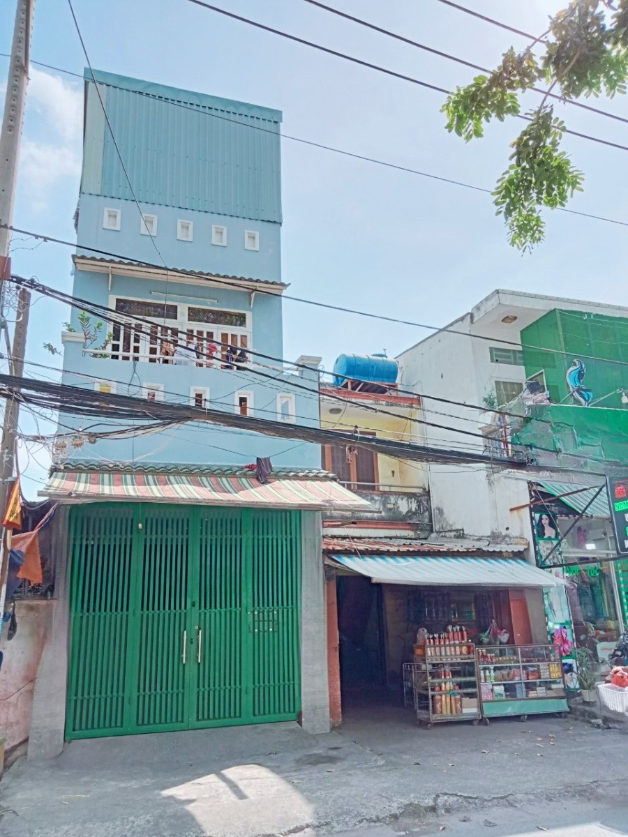 Nhà MT Trệt, Lầu Hẻm xe hơi đường Ven Sông Xáng P2, Quận 8