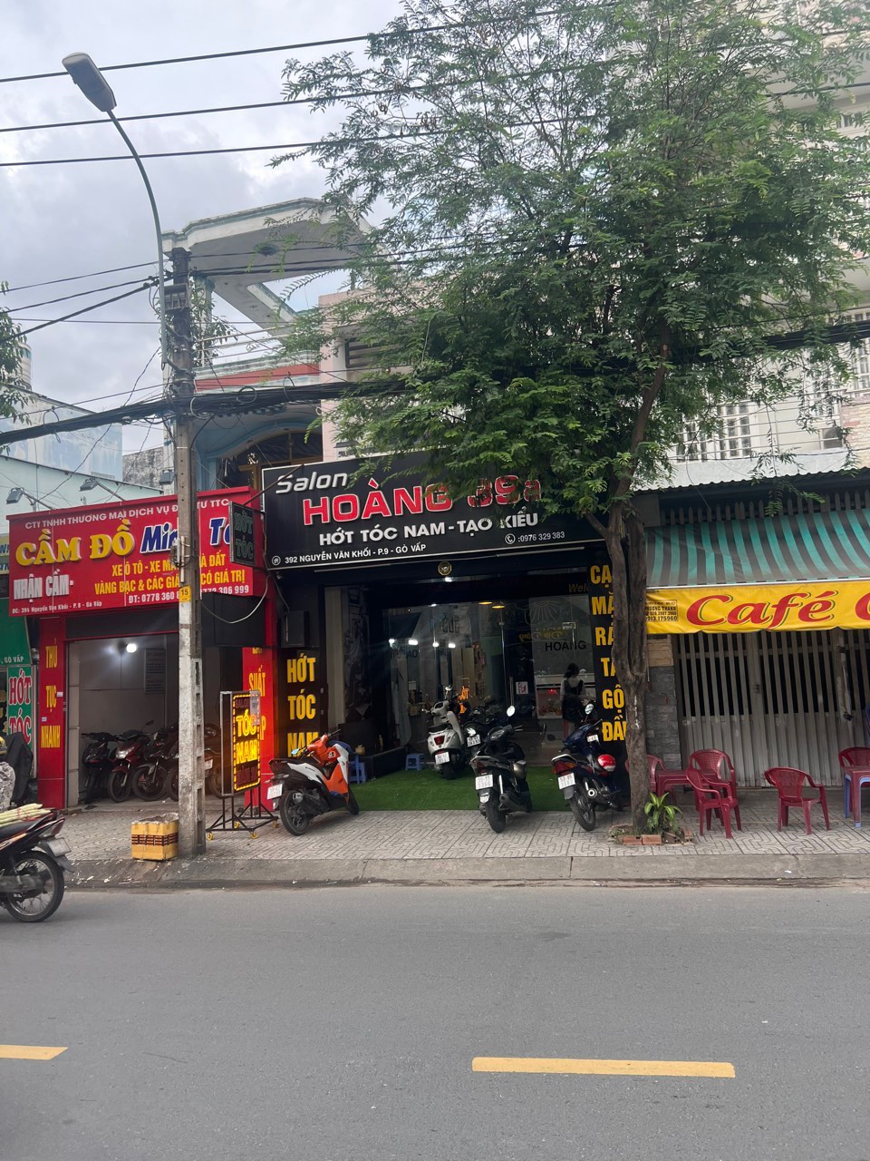 SANG TIỆM TÓC NAM MẶT TIỀN – Địa chỉ: số 392, Đường Nguyễn Văn Khối, Phường 8, Quận Gò Vấp