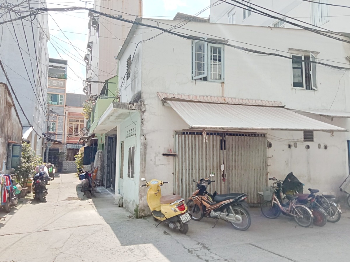 Nhà Căn Góc Hẻm Xe hơi Đường Hưng Phú P10, Q8 - giá 4.38 tỷ TL