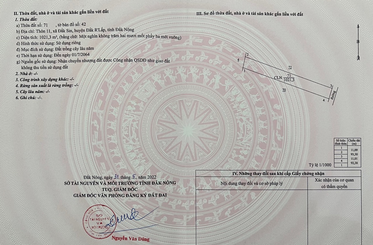 Đất nền, sổ hồng riêng kề Tp Biên hòa giảm giá mạnh