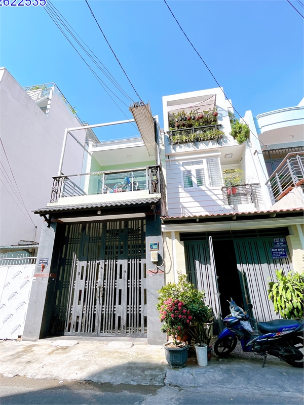 Bán Nhà Hẻm 8m thông - Đ. Gò Dầu, P. Tân Quý, Q. Tân Phú (ngay Đối Diện Trường Tân Hương)