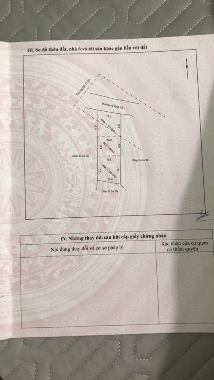 Bán mảnh đất tại bản Khá, phường Nam Thanh, thành phố Điện Biên Phủ
