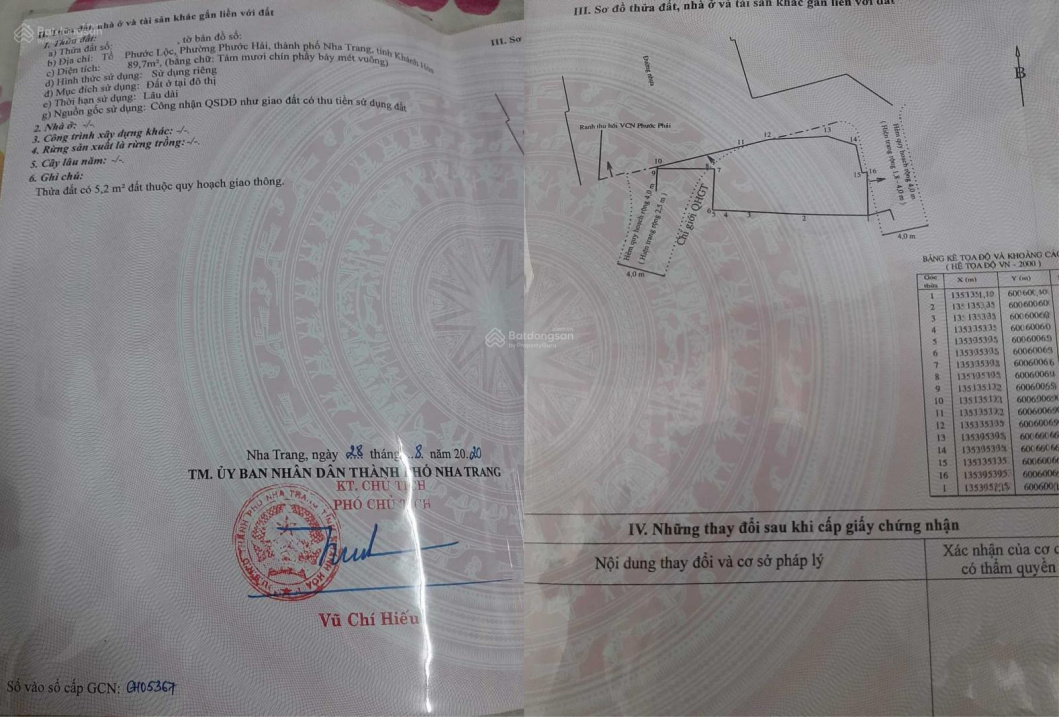 Bán nhà mặt tiền Đồng Nai Phường Phước Hải, TP Nha Trang giá chỉ 3 tỷ