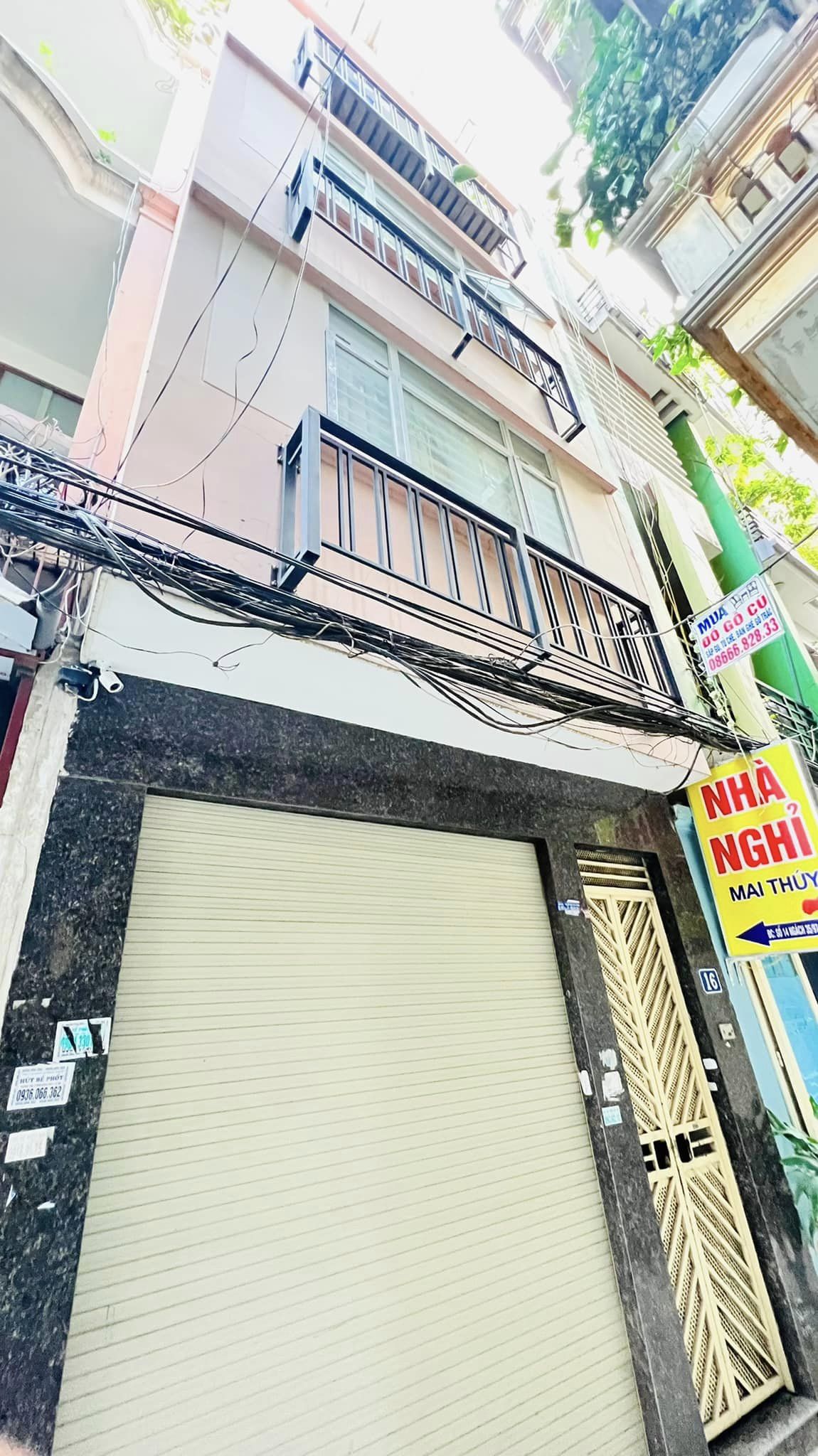 Bán nhà phố Văn Cao DT 55m2 6 tầng MT 4m giá 14.5 tỷ,