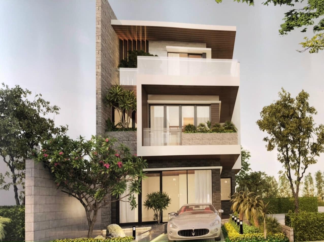 Bán biệt thự 3 tầng 160m2 siêu đẹp Full nội thất,p Đồng Quang,tp Thái Nguyên. 3ty