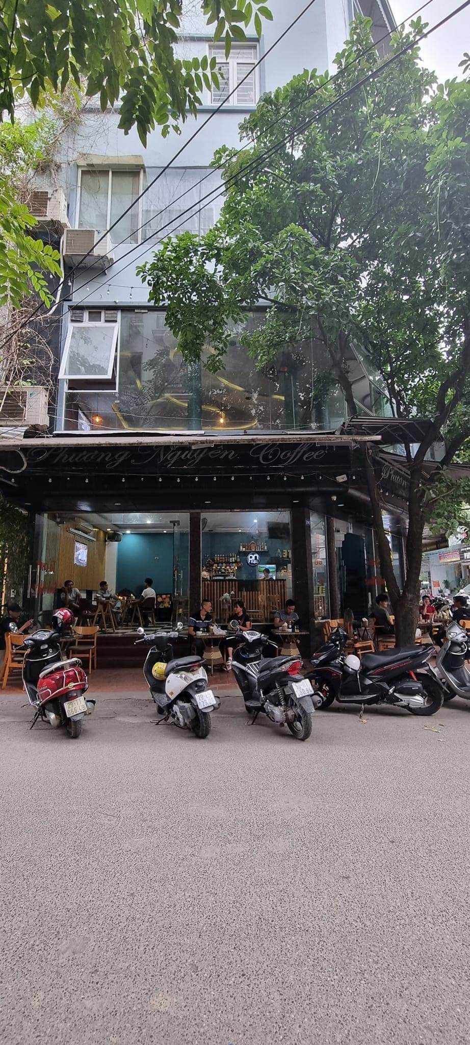 Lô Góc, Kinh Doanh Coffe, 2 Mặt Phố Nguyễn Khả Trạc, 60m2, Mặt Tiền 12m, Vỉa hè 5m, nhỉnh 16 tỷ