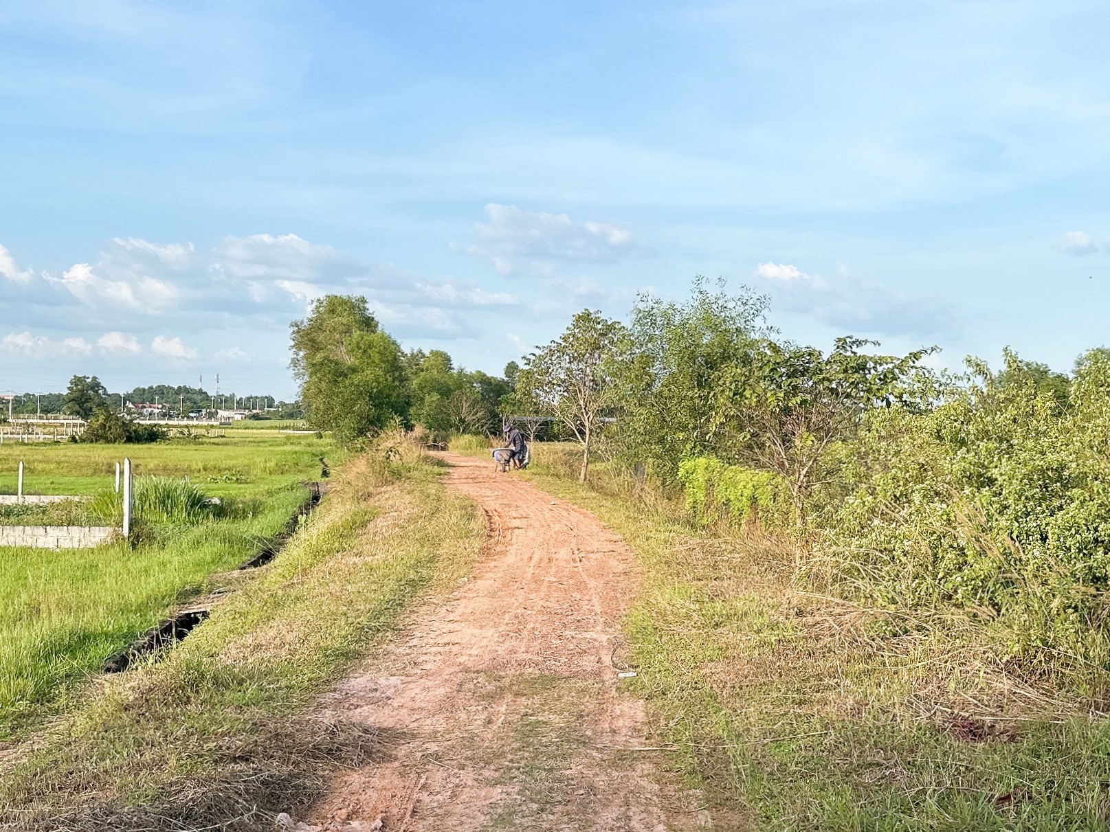 NHỈNH 3 TỶ SỞ HỮU 50X25M ĐẤT, MT ĐƯỜNG 6M, GIÁP HÓC MÔN