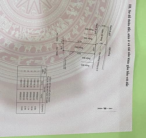 BÁN ĐẤT HẼM XE HƠI THÔNG HƯƠNG LỘ 2 60M2- VUÔNG VỨC CHỈ 5 TỶ