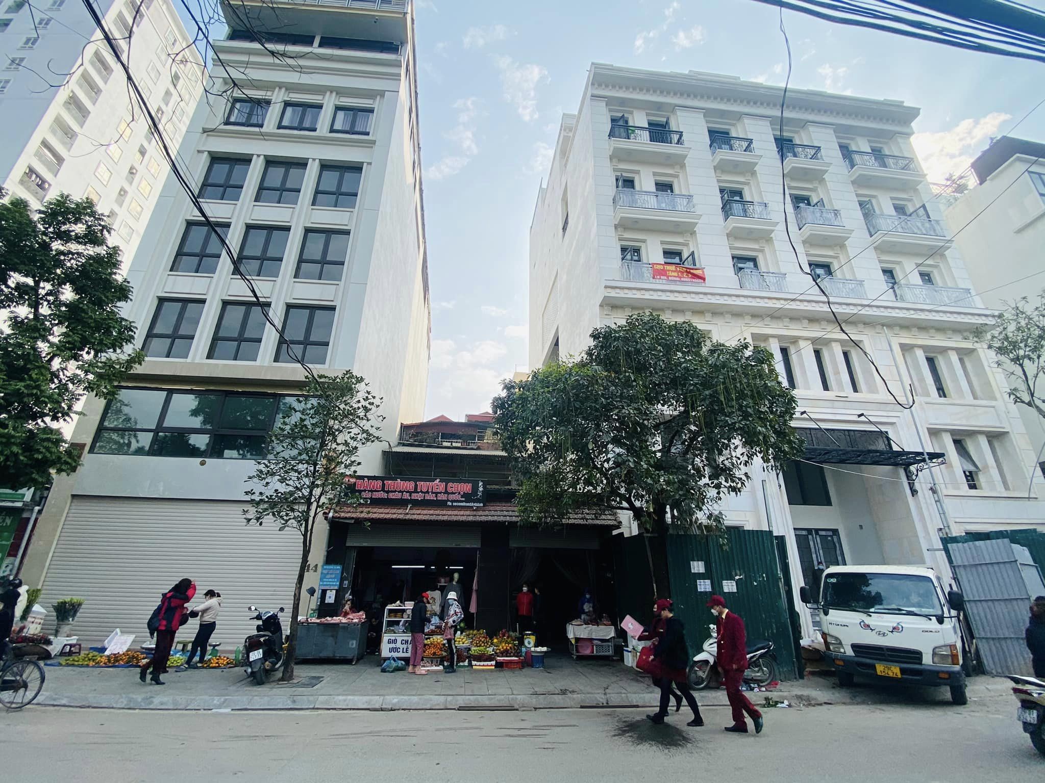 Tòa nhà mặt phố Lô góc Vũ Trọng Phụng, Nhân Hòa, có hầm, doanh thu 150tr/tháng, 100m2, 8 tầng, nhỉnh 34 tỷ.