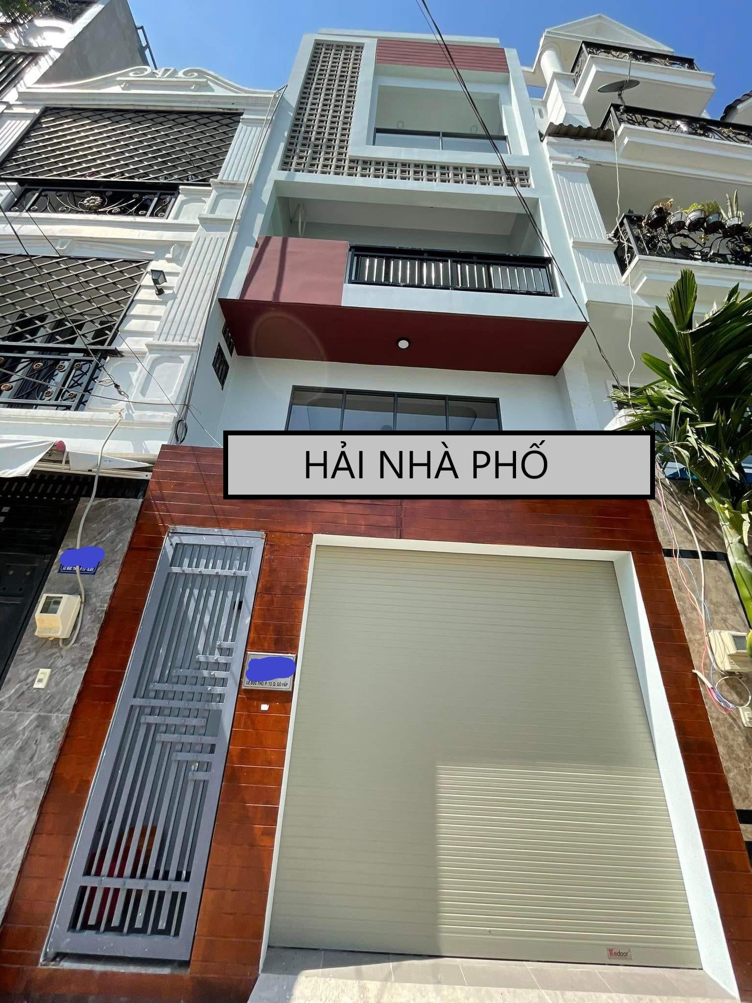 NHÀ MỚI Q.GÒ VẤP LÊ ĐỨC THỌ,HẼM OTO,NGANG 4.5X9, 5TẦNG, NHỈNH 5 TỶ