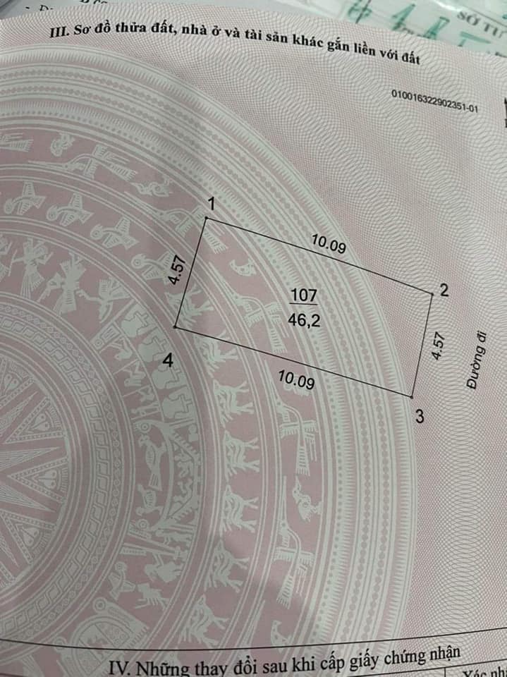 Bán Đất Thổ Cư Mặt Phố Dương Khuê Cầu giấy – 47M2 Mặt tiền 4.6M-Sổ Phân Lô – 17.5 Tỷ