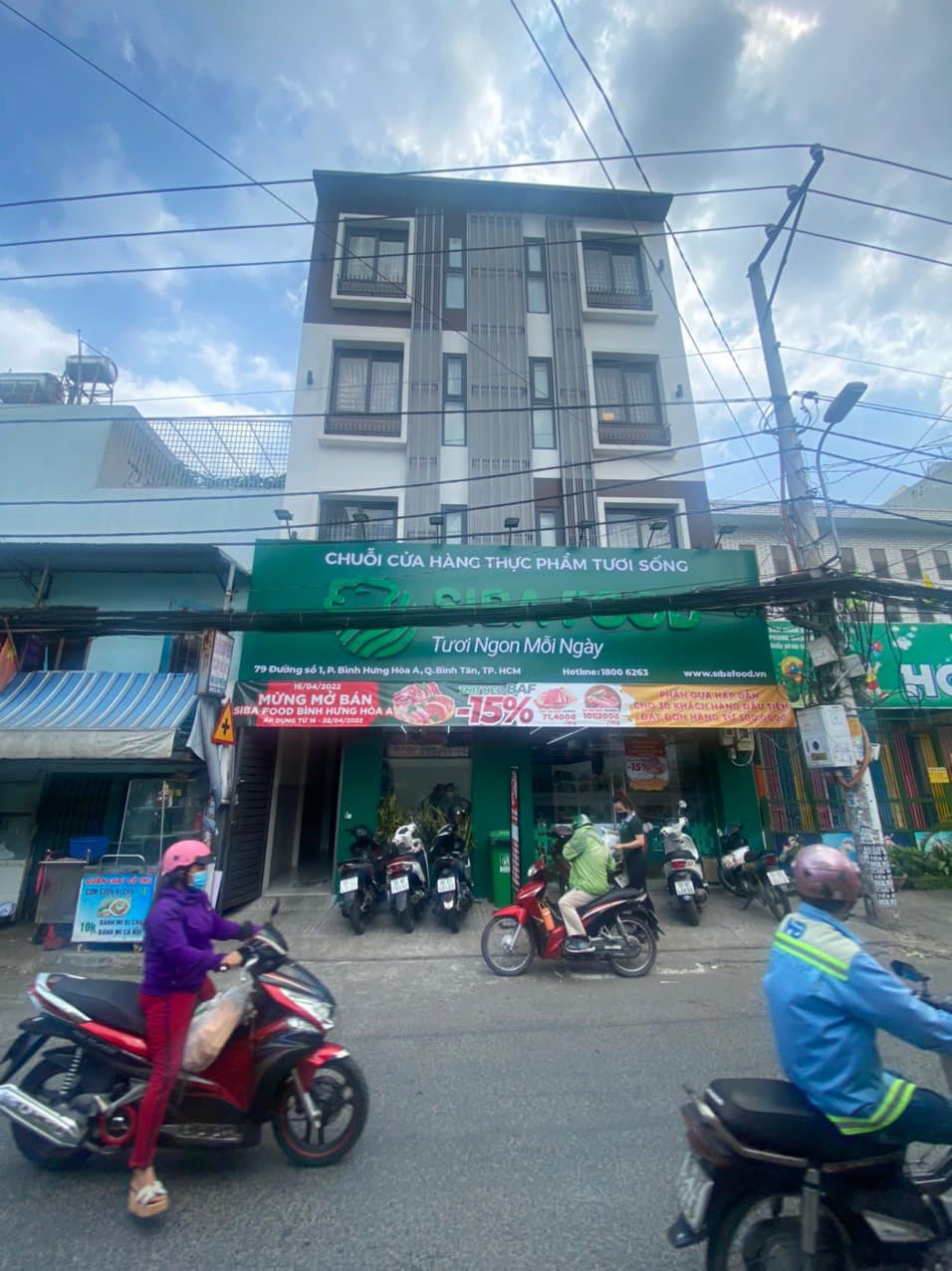 MẶT TIỀN NGAY VĂN CAO-BÌNH LONG, 8X20, 5 TẦNG. GIÁ 23 TỶ TL