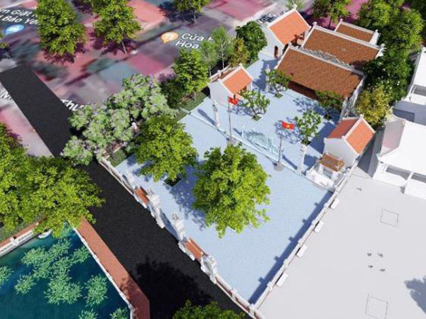 2 Hình ảnh khơi công sự an tu bổ, cải tạo đình Thọ Tháp