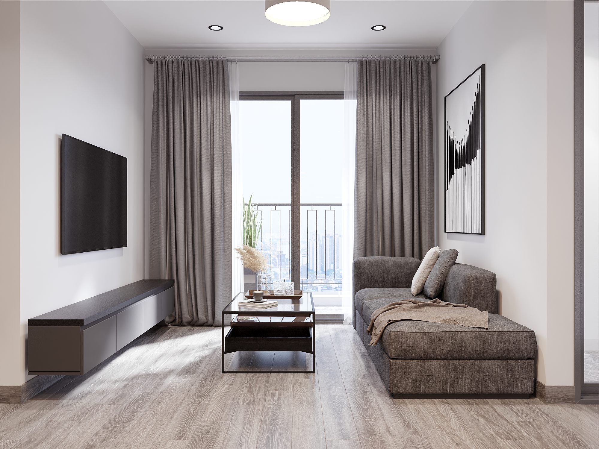 Cần nhượng lại căn 2PN, khu đô thị FPT, full nội thất