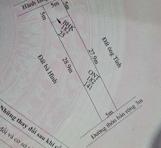 Bán đất bản Noong Nhai, xã Thanh Xương