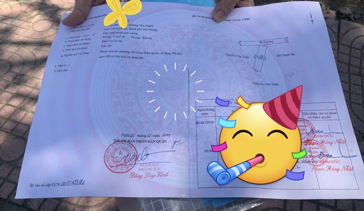 Bán cắt lỗ lô đất Dương Kinh 110m2, giá 1.25 tỷ