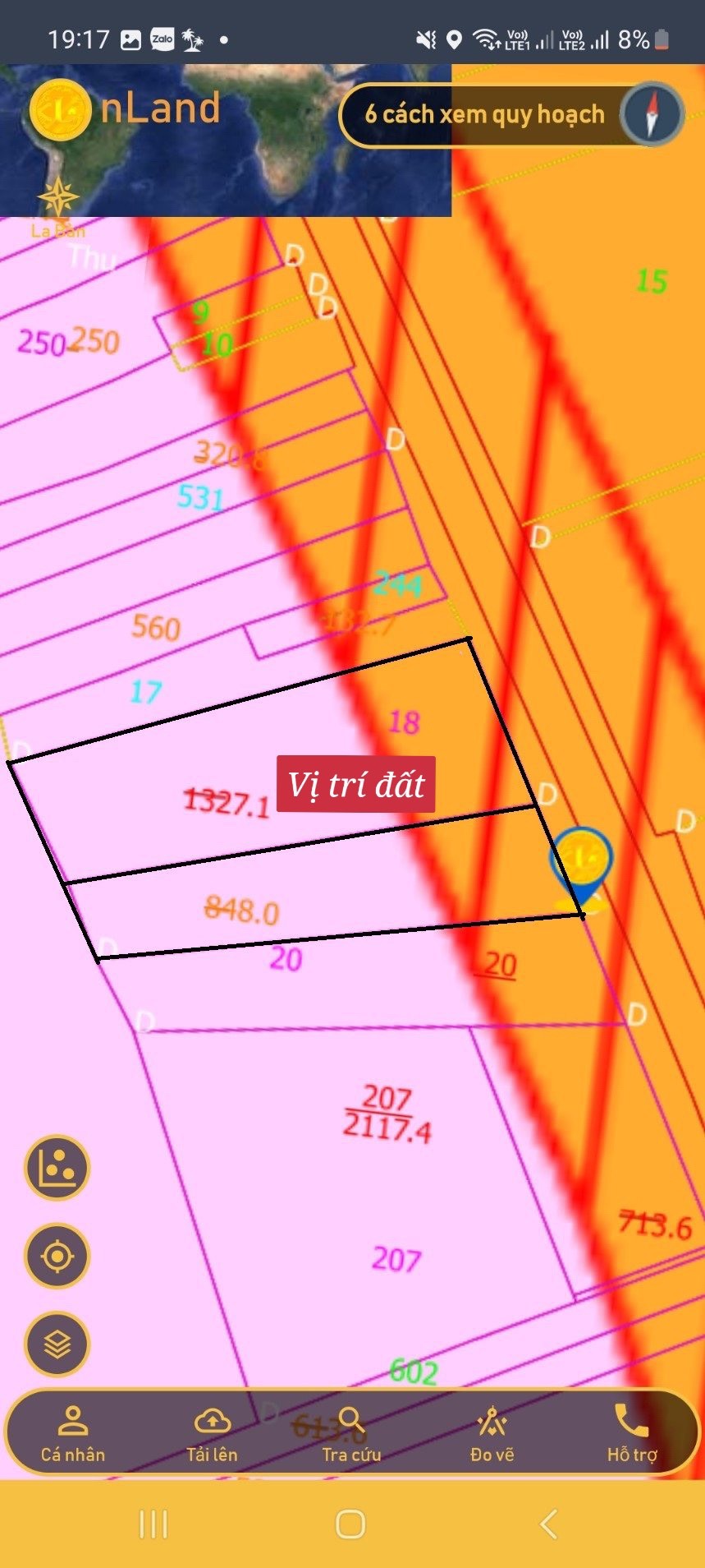 BÁN ĐẤT MẶT TIỀN TỈNH LỘ 3, PHƯỚC THƯỢNG ,PHƯỚC ĐỒNG, NHA TRANG, KHÁNH HÒA. DT 2174,6M². GIÁ 15,2 TỶ - NHA TRANG