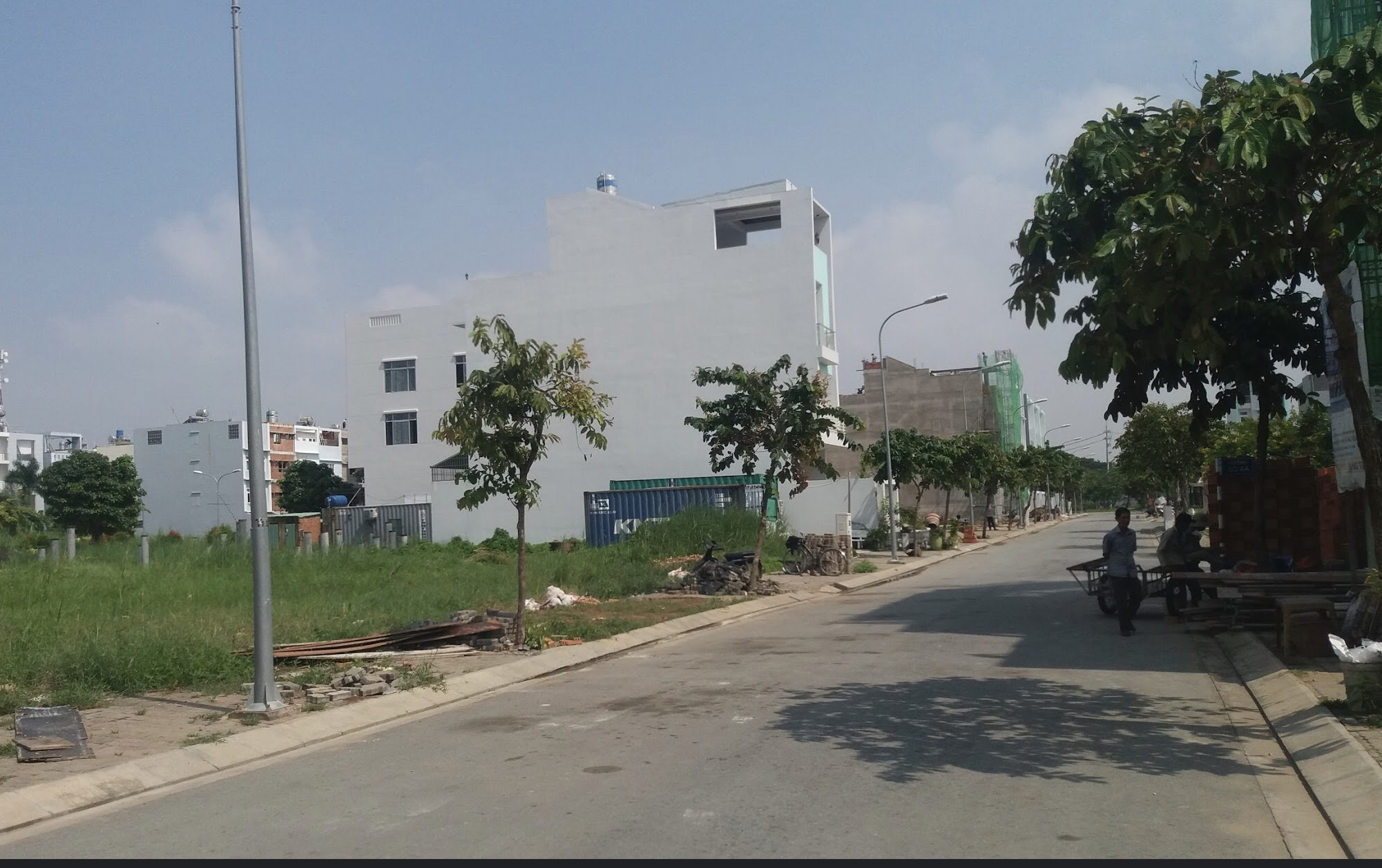 Cần bán đất MT đường Nguyễn Văn Nghi, Thới An, Q12, KDC Thới An, 97.5m2, sổ hồng riêng