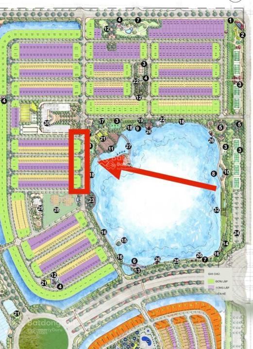 Bán căn góc vip mặt tiền 37,8m DT 396m2 đất view hồ Vinhomes The Harmony Long Biên LH: 0934 555 420