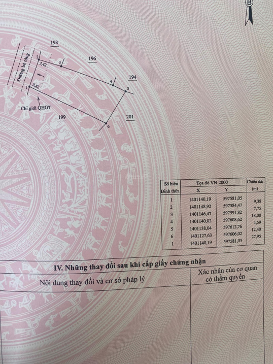 Bán đất chính chủ, gần UBX Xuân Sơn