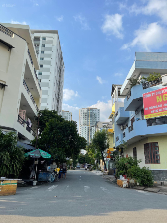 Bán đất mặt tiền 8m Khu Công Ích Q4 -Phạm Hữu Lầu, Phú Mỹ Q7 DT 5x16m giá 10tỷ 800tr. LH 0909 519 399