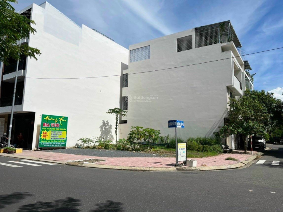 Bán lô góc đẹp 2 mặt tiền đường Số 13 KĐT Hà Quang 2 Nha Trang