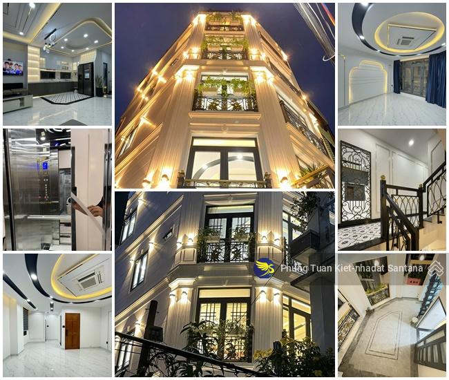 Bán nhà Hoàng Văn Thụ, Phú Nhuận Tuyệt phẩm 4 lầu (5,5x10) căn góc TK Cổ Điển, full nt + thang máy